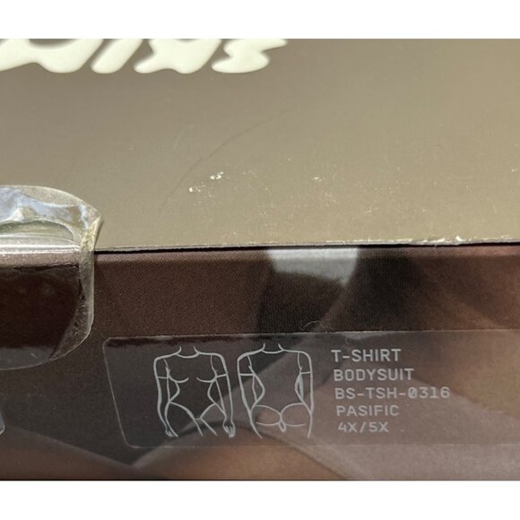 SKIMS Essential T-Shirt Bodysuit Pacific Womens 4X/5X - Picture 11 of 12